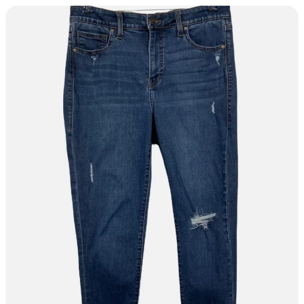 Lularoe Distressed Skinny Stretch Jeans.Size 30x29